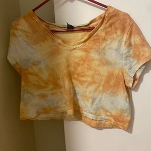 Tye dye crop top